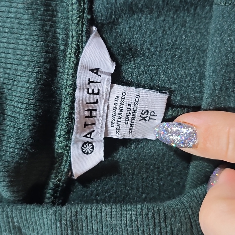 Athleta Hunter Green Coaster Luxe High Rise Jogger Pants - Picture 2 of 8